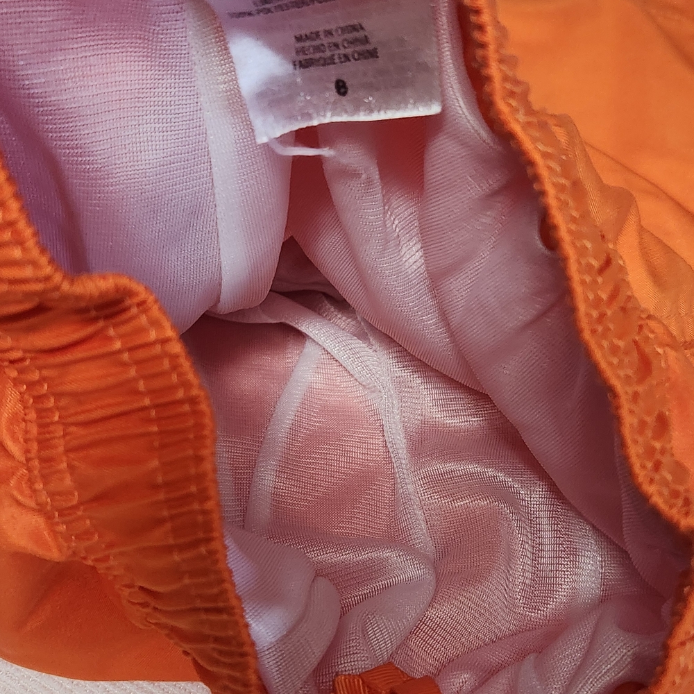 Vibrant Orange and Blue Shark Kids Rashguard Set - Picture 12 of 12